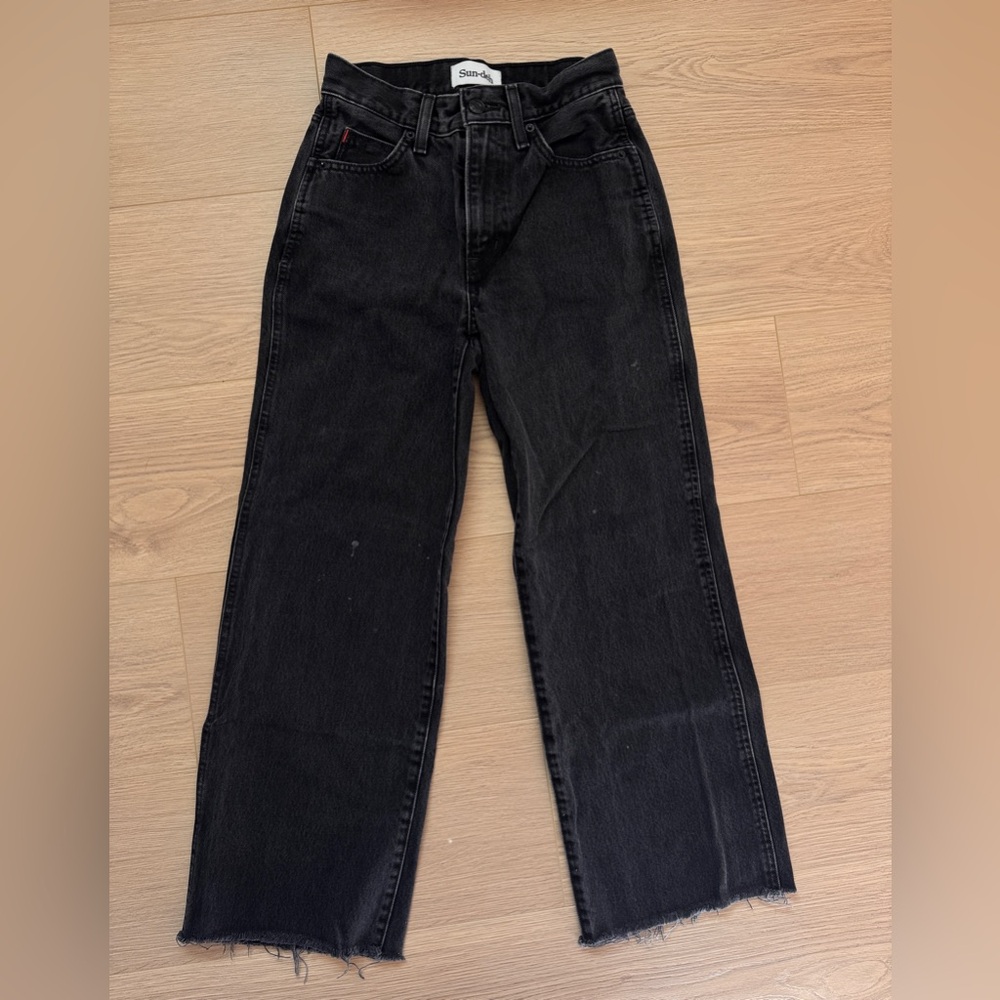 Sunday Best Black Cropped Jeans